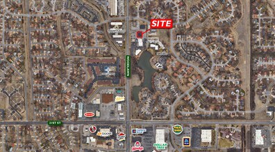 2434 N Woodlawn St, Wichita, KS - VUE AÉRIENNE  vue de carte