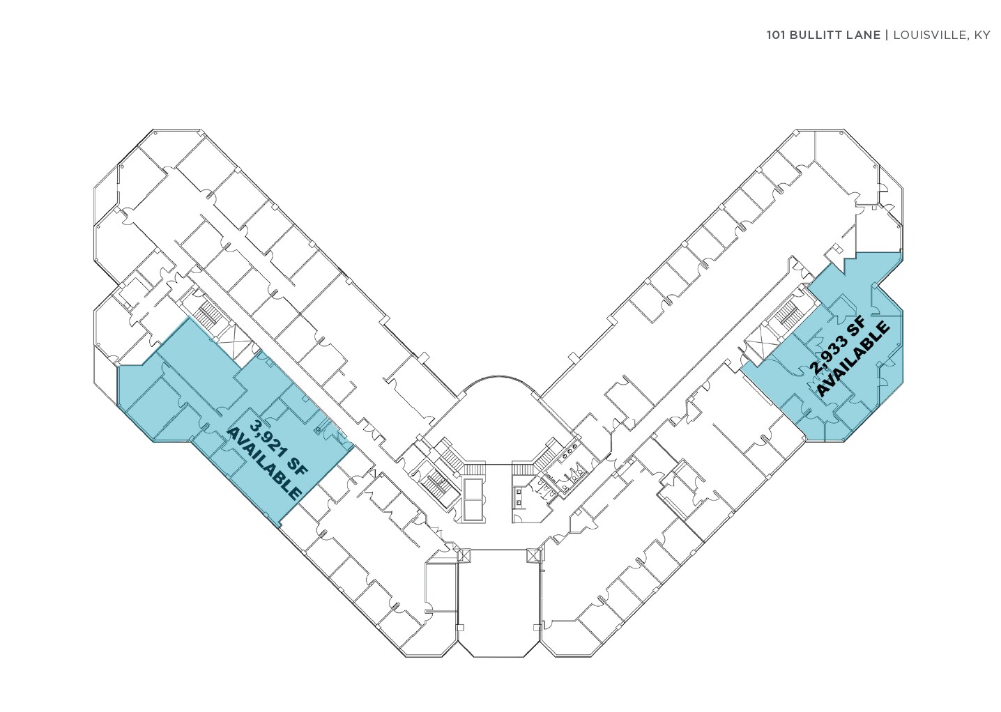 101 Bullitt Ln, Louisville, KY à louer Plan d’étage– Image 1 sur 1
