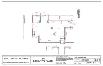 7375 Executive Pl, Lanham, MD à louer Plan d’étage– Image 2 sur 2