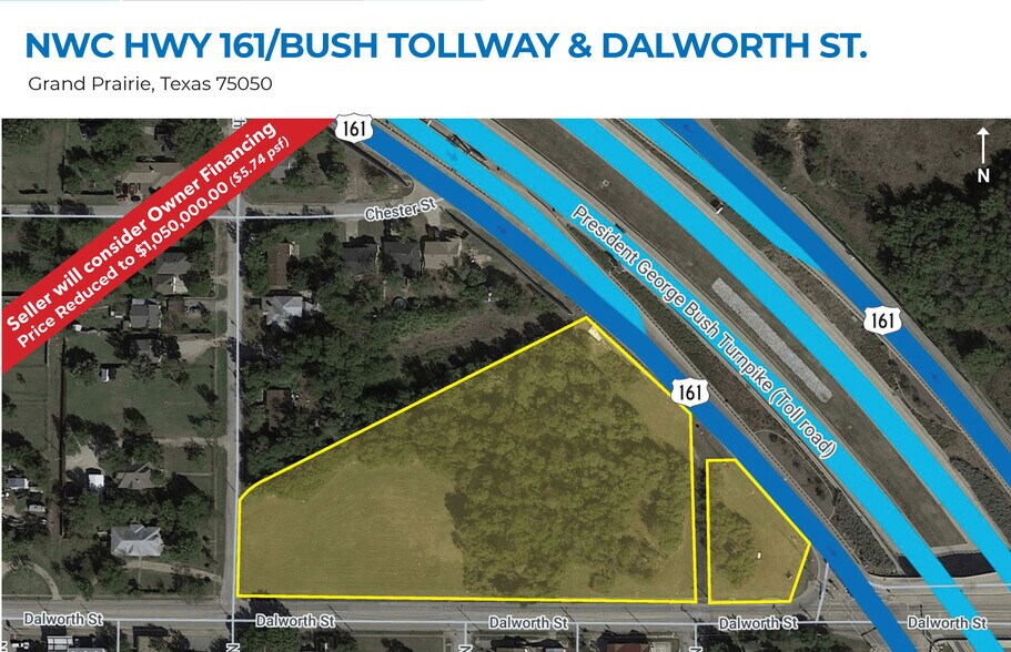NWC Hwy 161 & Dalworth St, Grand Prairie, TX à vendre - Photo de l’immeuble – Image 1 sur 1