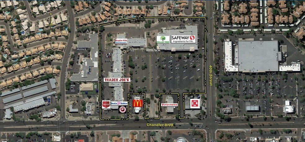 4001-4025 S 40th St, Phoenix, AZ à louer - Photo de l’immeuble – Image 3 sur 4