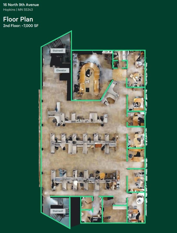 16 N 9th Ave, Hopkins, MN à vendre Plan d’étage– Image 1 sur 1