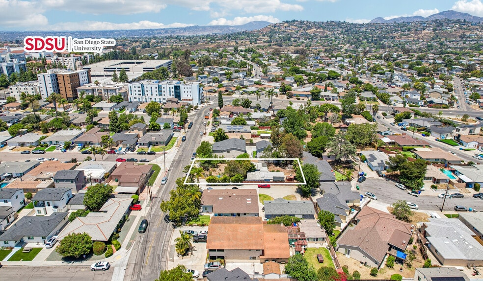 5023 63rd St, San Diego, CA à vendre - Aérien – Image 1 sur 3