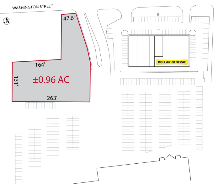 8235 E Washington St, Indianapolis, IN à louer - Plan de site – Image 2 sur 2