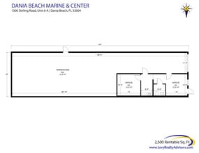 1200-1340 Stirling Rd, Dania Beach, FL à louer Plan d’étage– Image 2 sur 6