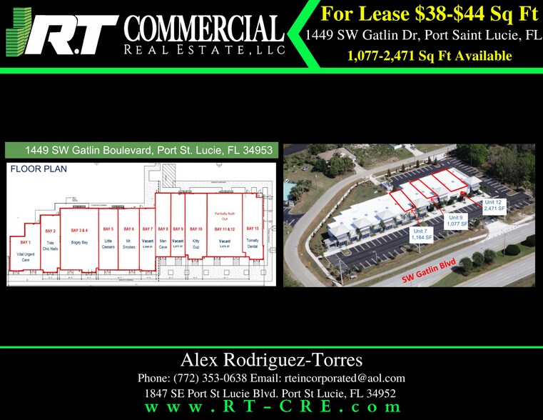 1449 SW Gatlin Blvd, Port Saint Lucie, FL à louer - Photo de l’immeuble – Image 2 sur 14