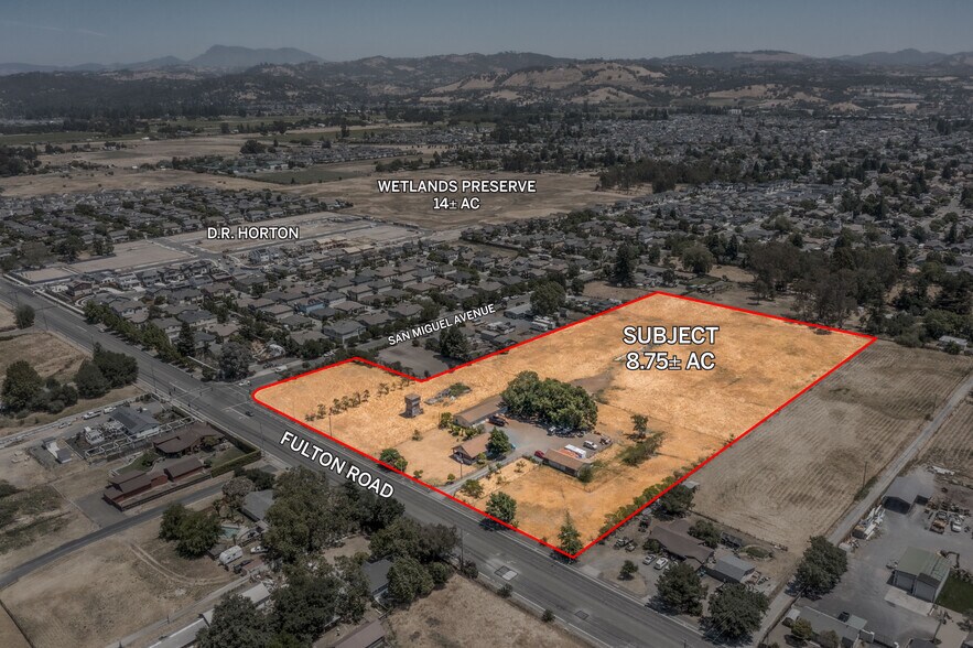 2082 Fulton Rd, Santa Rosa, CA à vendre - Aérien – Image 2 sur 25