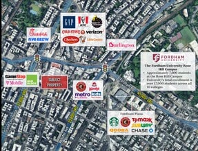 248-260 E Fordham Rd, Bronx, NY - VUE AÉRIENNE vue de carte - Image1