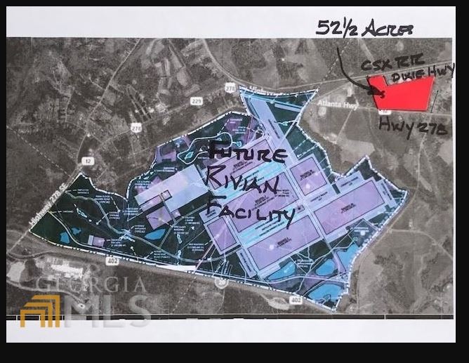 5841 Altanta Hwy, Rutledge, GA à vendre - Plan de site – Image 2 sur 3