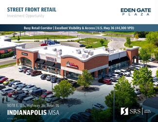 Plus de détails pour 9076-9086 E US Highway 36, Avon, IN - Local commercial à vendre