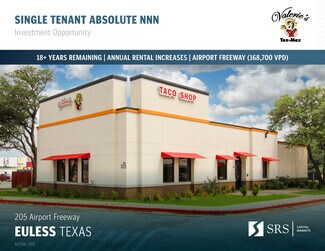 Plus de détails pour 205 Airport Fwy, Euless, TX - Local commercial à vendre