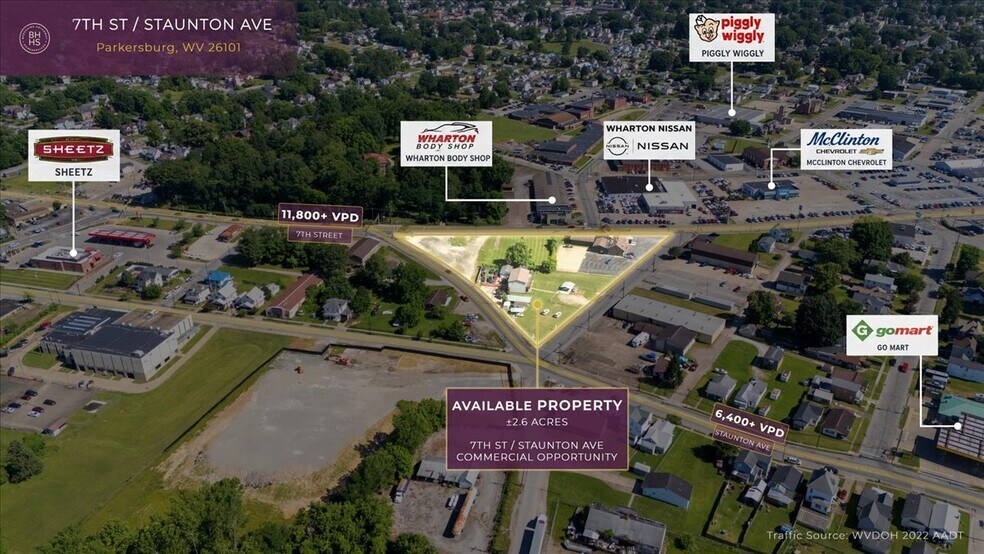 1214 7th St, Parkersburg, WV à vendre - Photo de l’immeuble – Image 1 sur 7