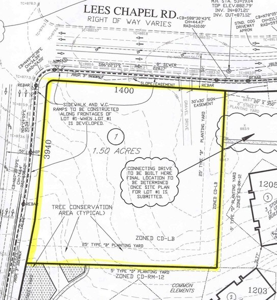 1400 Lees Chapel Rd, Greensboro, NC à louer - Photo principale – Image 1 sur 4