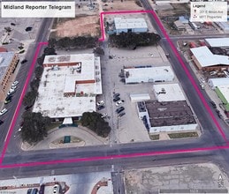 201 E Illinois Ave, Midland, TX - Vue aérienne vue de carte - Image1
