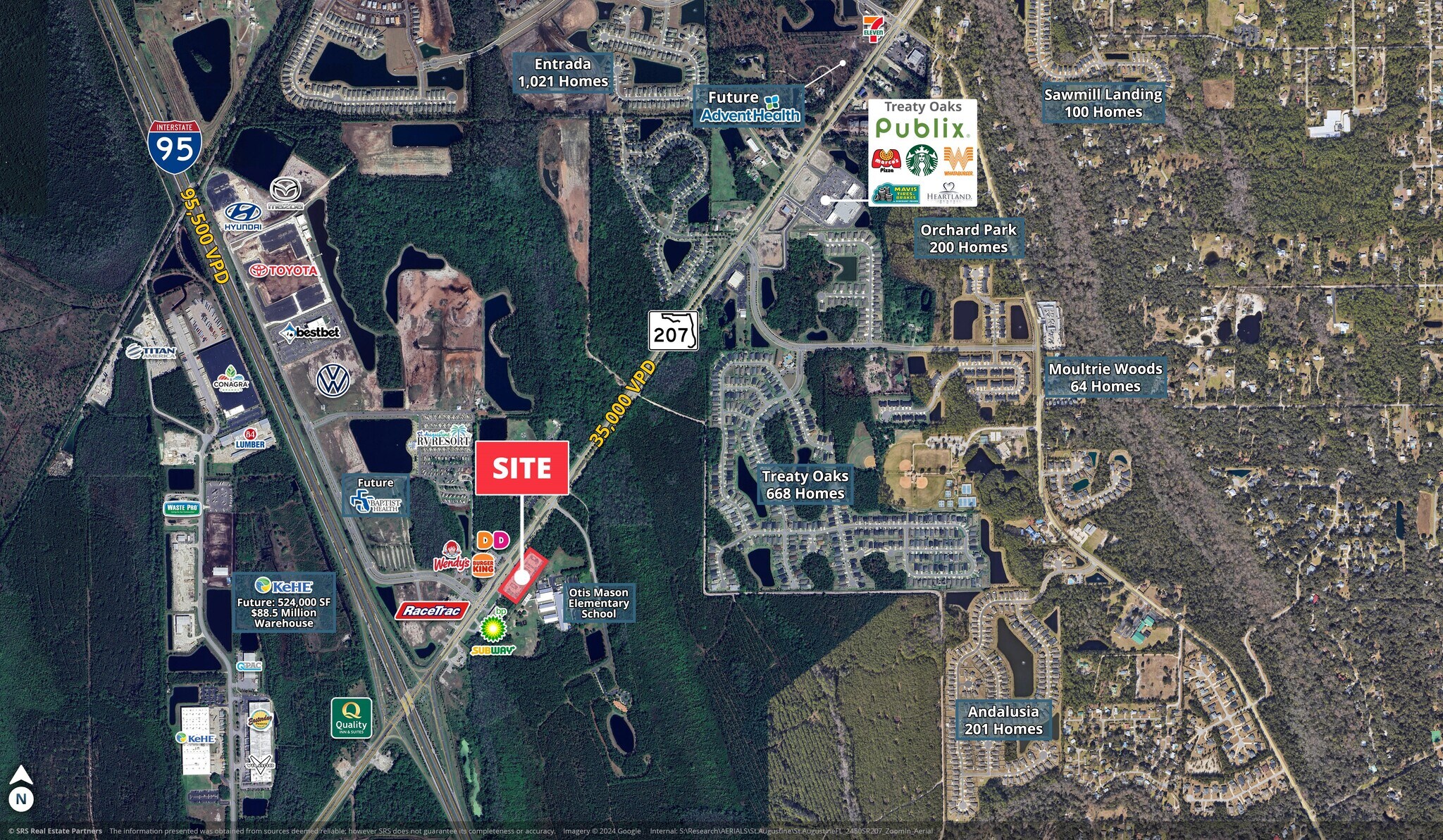 2450 SR 207, Saint Augustine, FL à louer Photo de l’immeuble– Image 1 sur 3