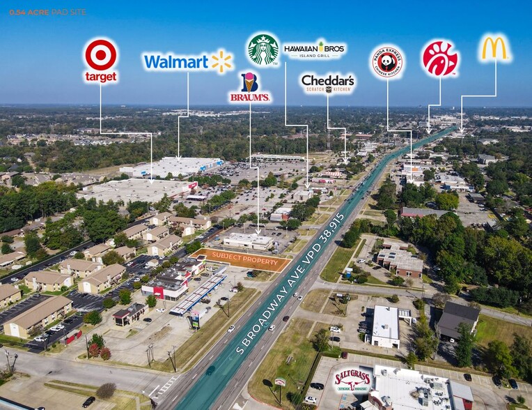 7145 S Broadway Ave, Tyler, TX à louer - Photo de l’immeuble – Image 2 sur 2