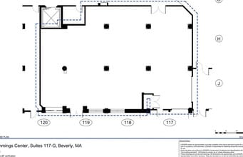 100 Cummings Ctr, Beverly, MA à louer Plan d’étage– Image 1 sur 1