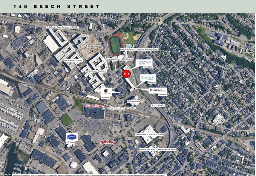 145 Beech St, Chelsea, MA à louer - Aérien – Image 3 sur 3