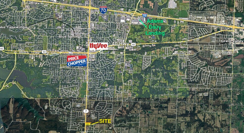 S & E of M7 Hwy & Lake Village blvd, Blue Springs, MO à vendre - Photo de l’immeuble – Image 1 sur 1