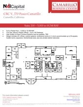 770 Paseo Camarillo, Camarillo, CA à louer Plan de site– Image 1 sur 1