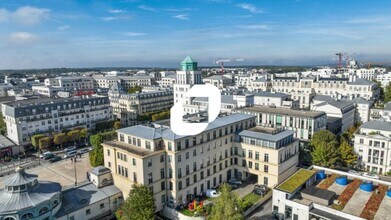 Chessy, SEM - Vue aérienne vue de carte