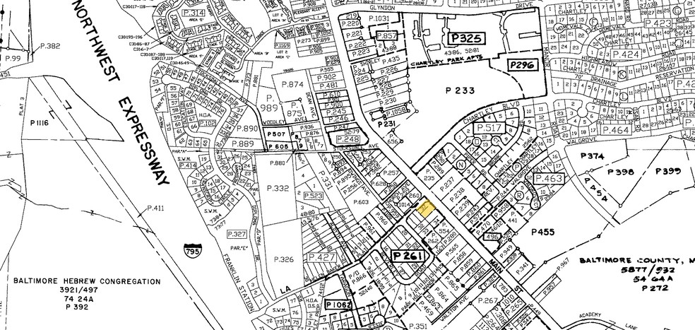 600 Main St, Reisterstown, MD à louer - Plan cadastral – Image 3 sur 3