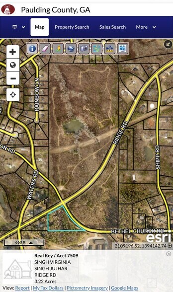 0 Ridge Rd, Hiram, GA à vendre - Plan cadastral – Image 1 sur 10