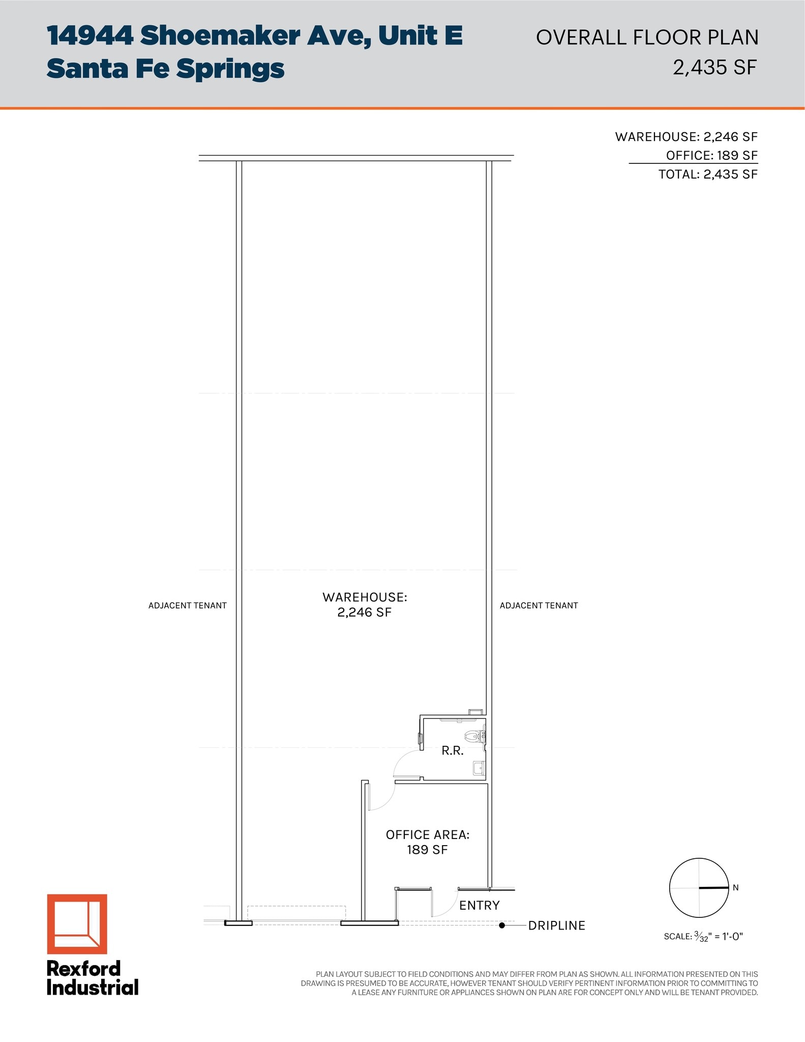 14944 Shoemaker Ave, Santa Fe Springs, CA à louer Plan de site– Image 1 sur 6