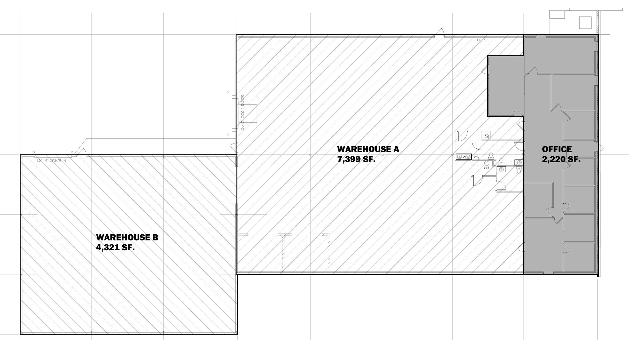 6101 Webster St, Dayton, OH à louer Plan d’étage– Image 1 sur 1
