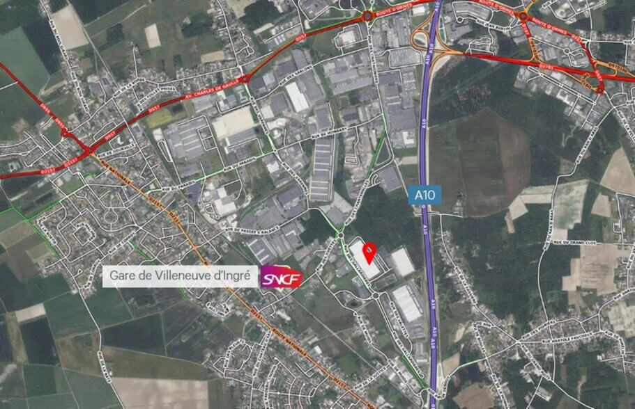 Industriel/Logistique dans Ingré à louer - Photo de l’immeuble – Image 2 sur 6