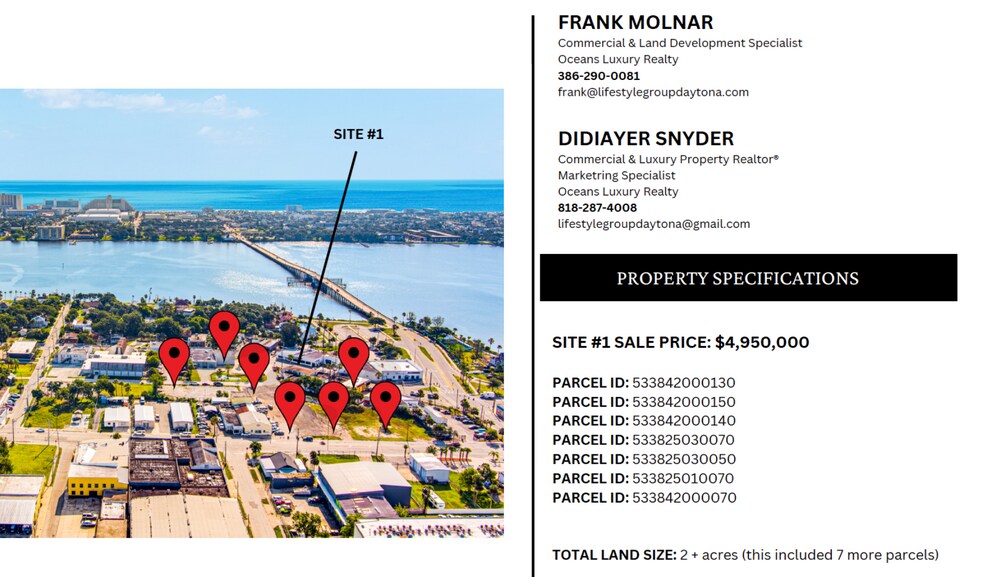 00 Beach St, Daytona Beach, FL à vendre - Aérien – Image 3 sur 3