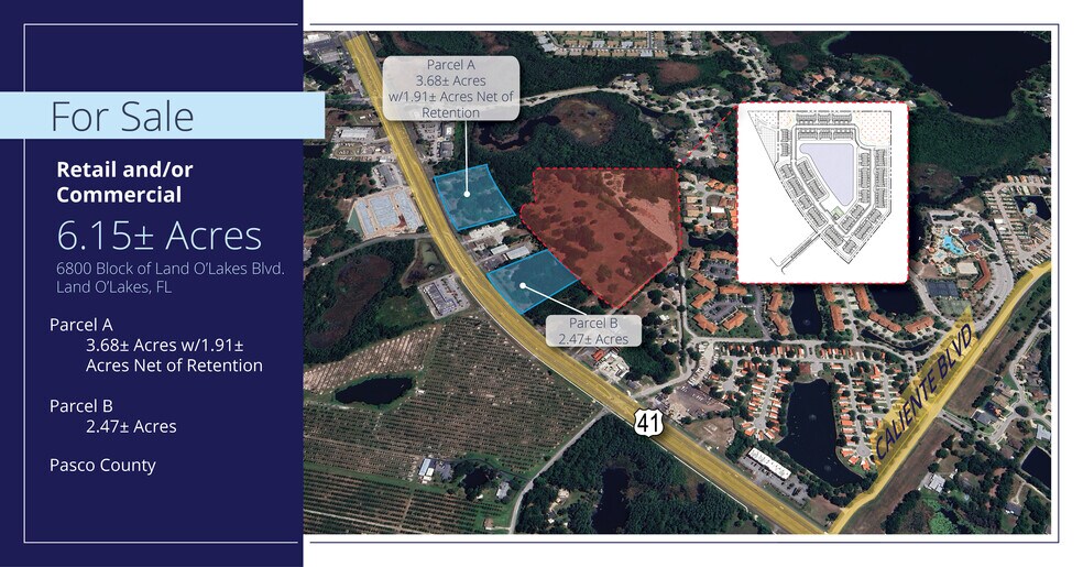 6800 Land O Lakes, Land O' Lakes, FL à vendre - Photo principale – Image 1 sur 2