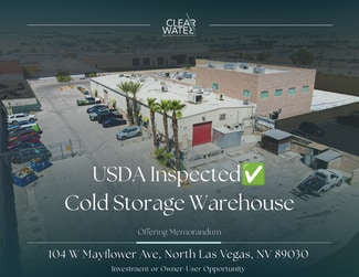 Plus de détails pour 104 W Mayflower Ave, North Las Vegas, NV - Industriel/Logistique à vendre