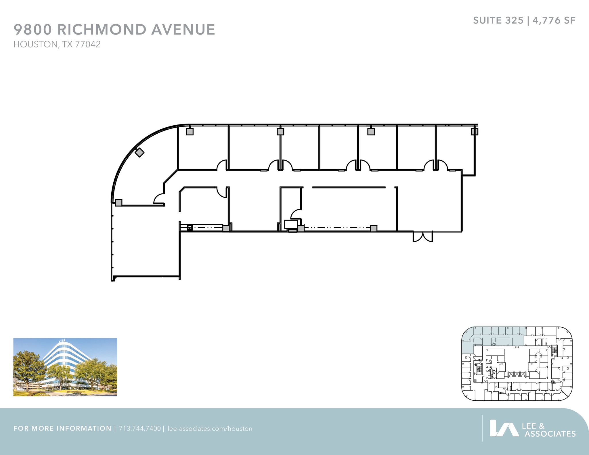 9800 Richmond Ave, Houston, TX à louer Plan d’étage– Image 1 sur 1