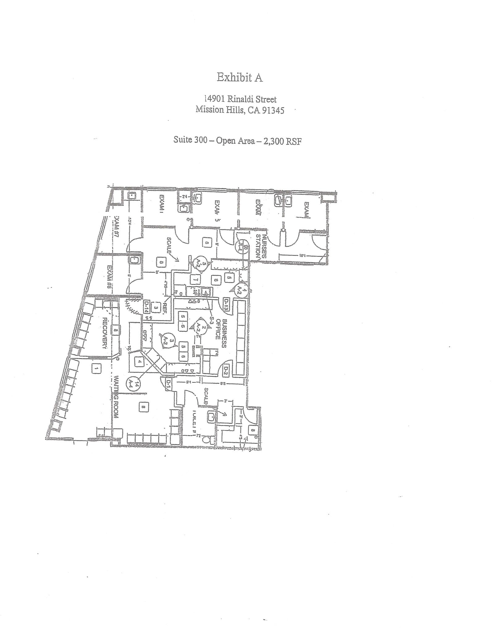 14901 Rinaldi St, Mission Hills, CA à louer Plan d’étage– Image 1 sur 1