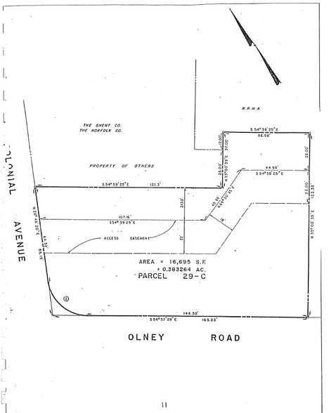 400 W Olney Rd, Norfolk, VA à louer - Plan cadastral – Image 3 sur 4