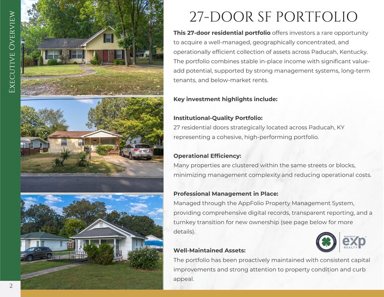 27-Door SF Portfolio, Paducah KY portefeuille de 1 biens à vendre sur LoopNet.fr - Photo de l’immeuble – Image 2 sur 14