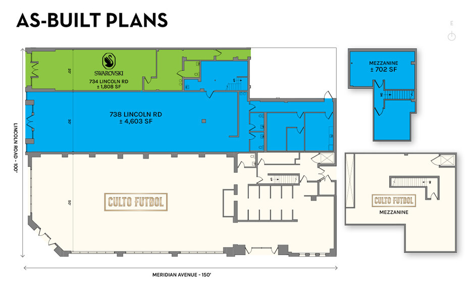 734-744 Lincoln Rd, Miami Beach, FL à louer - Plan de site – Image 3 sur 4