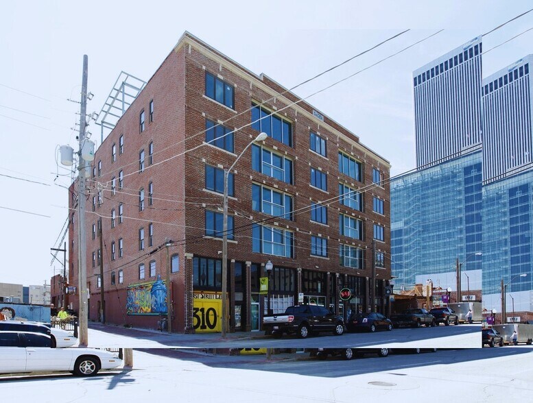 308 E 1st St, Tulsa, OK à louer - Photo de l’immeuble – Image 2 sur 10