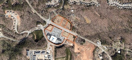 Waleska Rd, Canton, GA - VUE AÉRIENNE  vue de carte