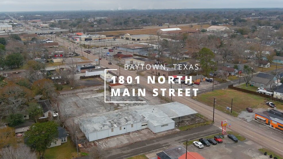 1801 N Main St, Baytown, TX à vendre - Vidéo sur l’annonce professionnelle – Image 2 sur 40