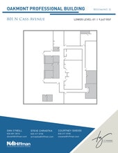 801 N Cass Ave, Westmont, IL à louer Plan d’étage– Image 1 sur 1