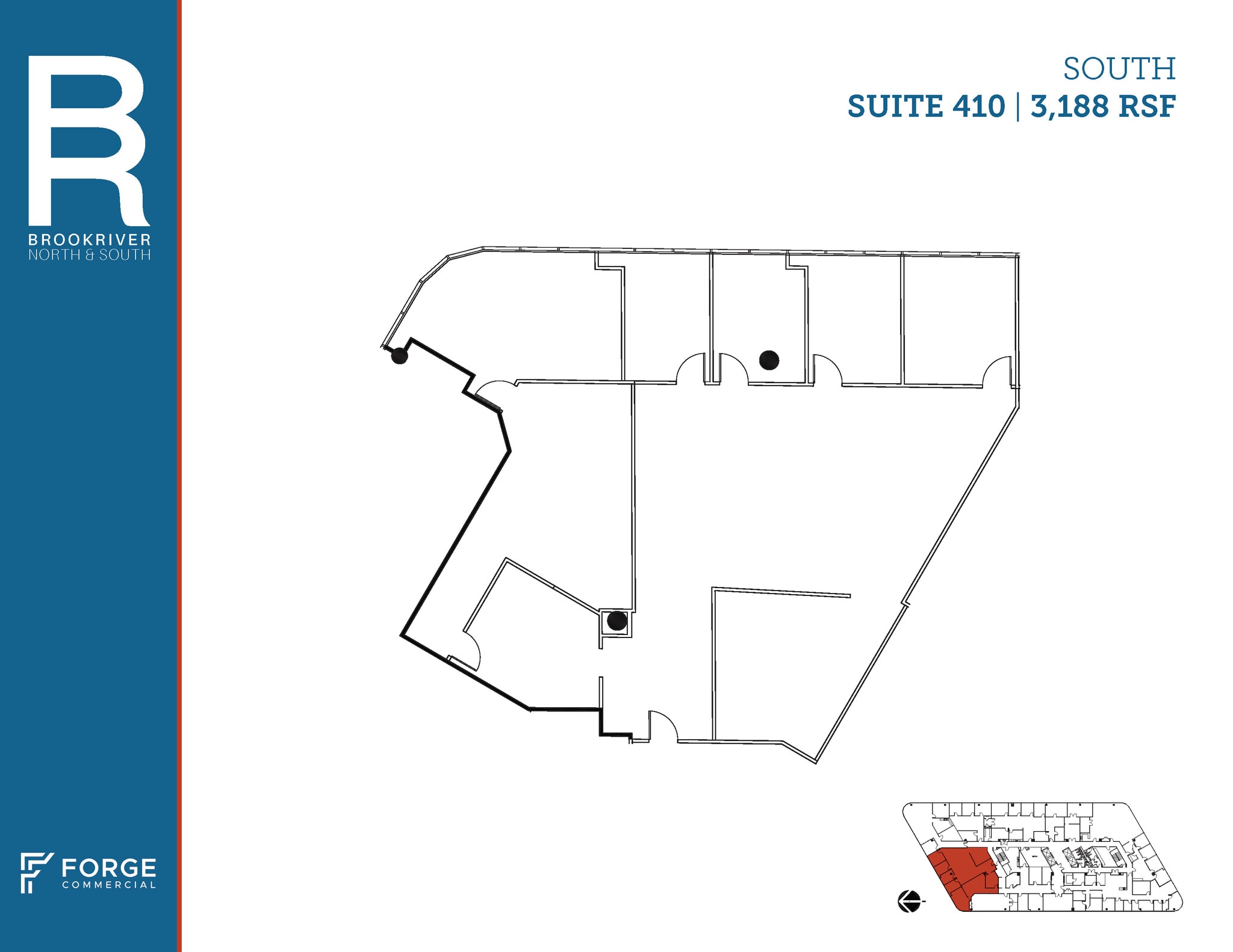 8200 Brookriver Dr, Dallas, TX à louer Plan d’étage– Image 1 sur 1