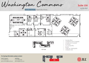 450-500 E Diehl Rd, Naperville, IL à louer Plan d’étage– Image 1 sur 1