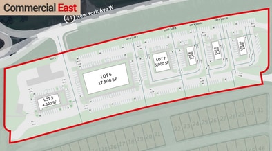 2190 New York W ave, Deland, FL à louer Plan de site– Image 1 sur 1