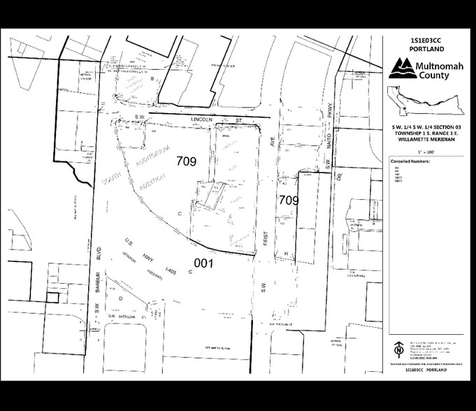 2145 SW Naito Pky, Portland, OR à louer - Plan cadastral – Image 3 sur 3
