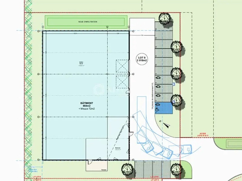 Local d'activités dans Geispolsheim à vendre - Plan de site – Image 1 sur 1