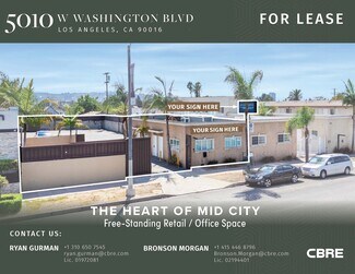 Plus de détails pour 5010 W Washington Blvd, Los Angeles, CA - Terrain à louer