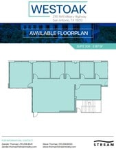 2161 NW Military Hwy, San Antonio, TX à louer Plan d’étage– Image 1 sur 1