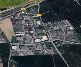 Avelin - Vue aérienne  vue de carte